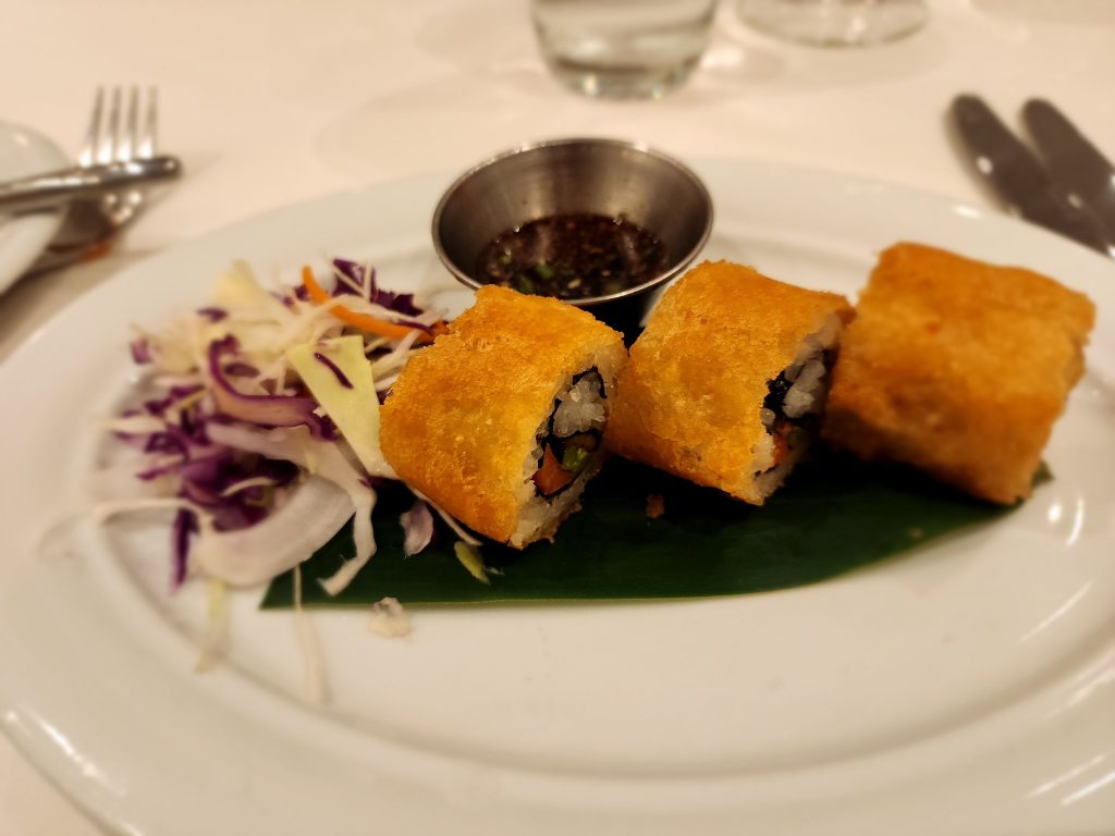 deep fried sushi