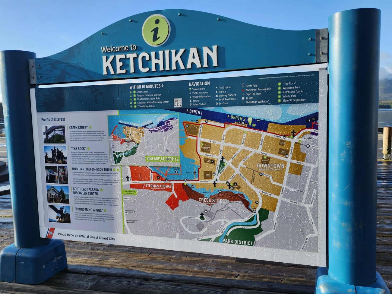 Ketchikan map