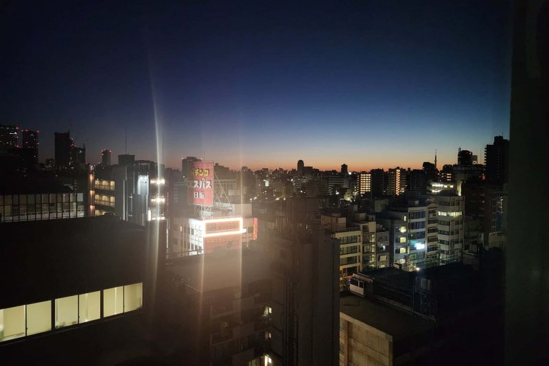 tokyo sunset